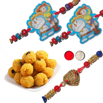 "Family Rakhis - code FH01 - Click here to View more details about this Product